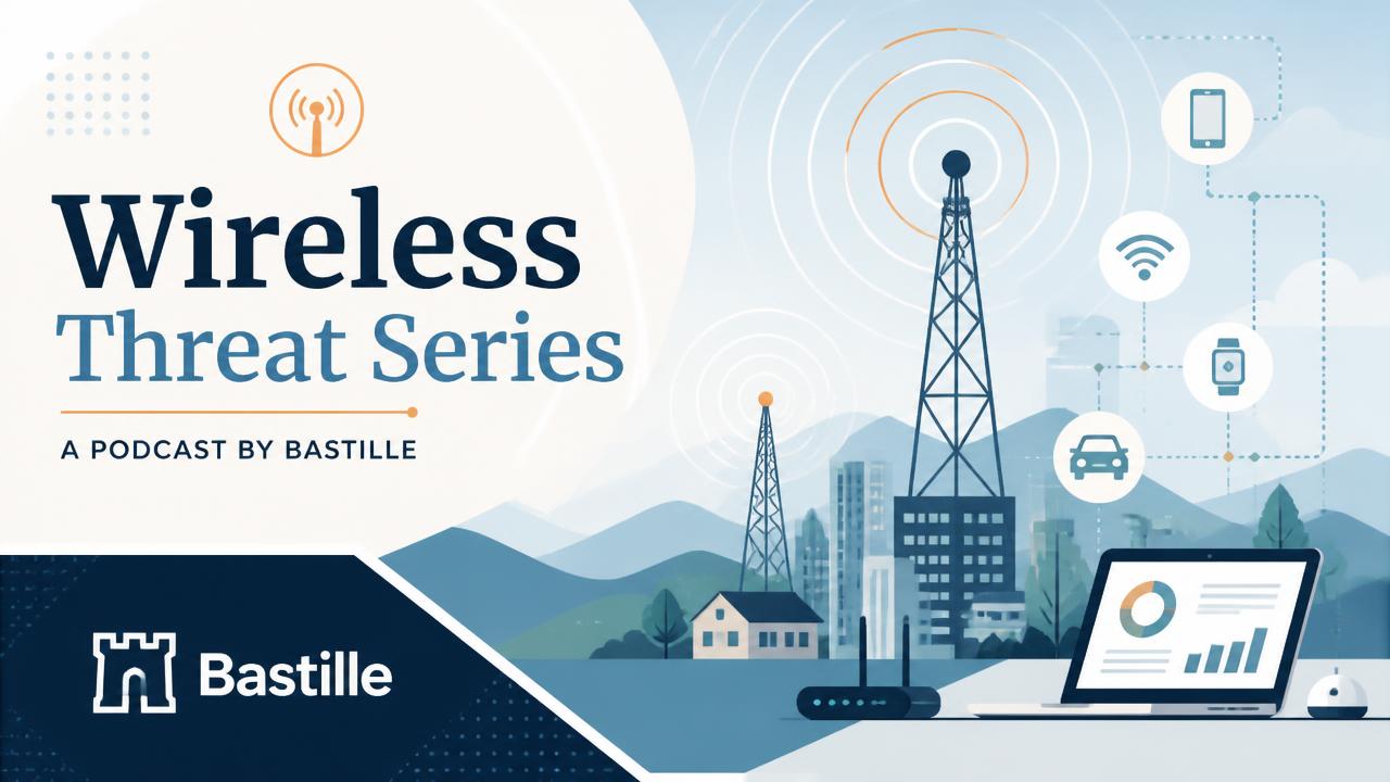 Illustration for Wireless Threat Series by Bastille